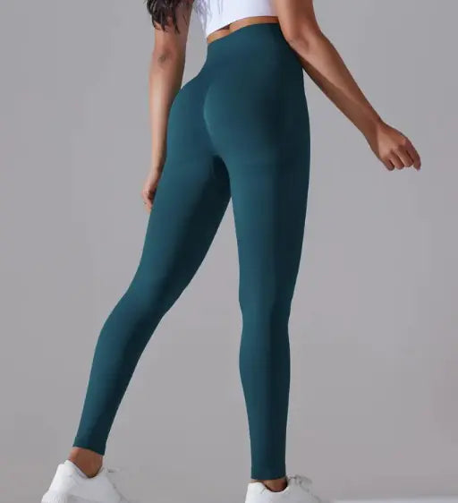 Knitted High Waist Yoga Pants